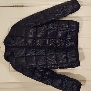 Navy Blue Puffer Jacket